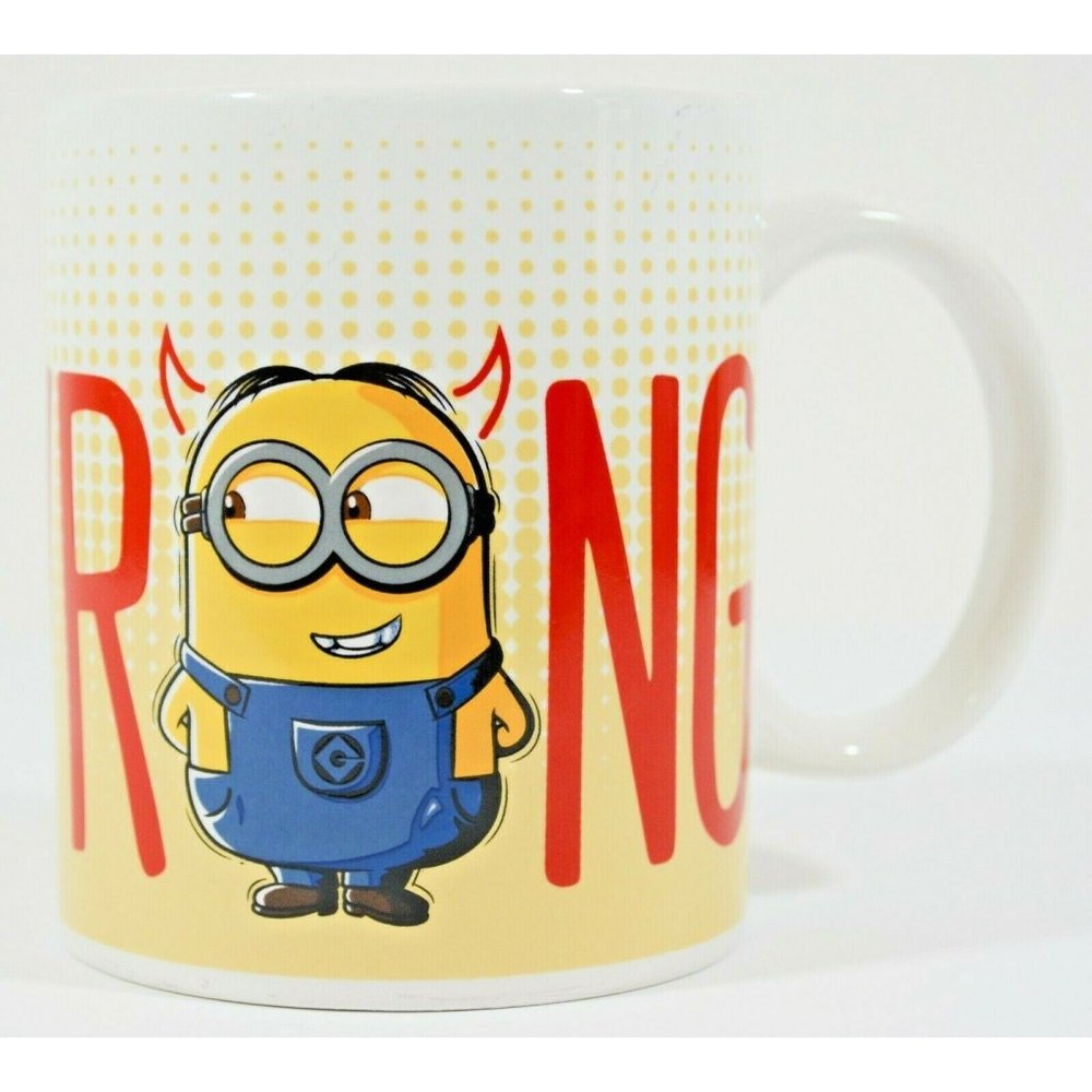 Zak! Despicable Me Just The Right Amount of Wrong Devil Minion Coffee Mug 11 Oz